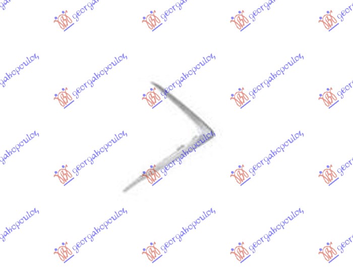 LAJSNA PVC MASKE HROM LEXUS ES 2019- (Z10/A10/H10)