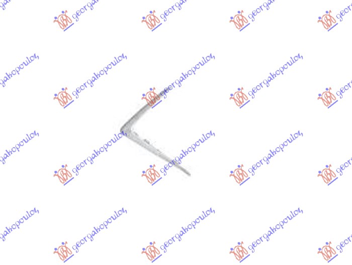 LAJSNA PVC MASKE HROM LEXUS ES 2019- (Z10/A10/H10)