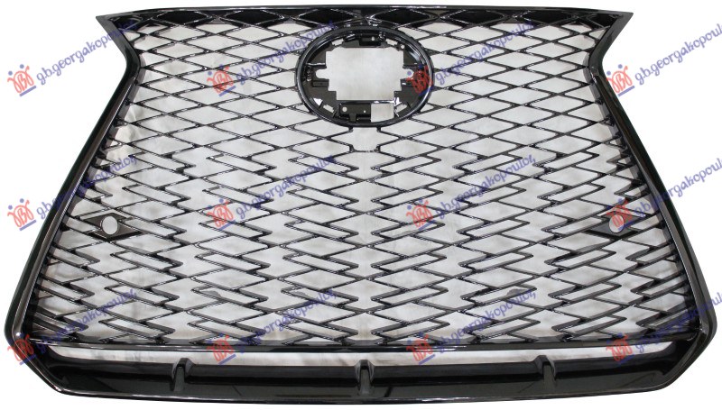 PVC MASKA SJAJ-CRNA (KAMERA) (2 PDC SENZORA) (F-SPORT) LEXUS NX II 2022- (A2/H2)