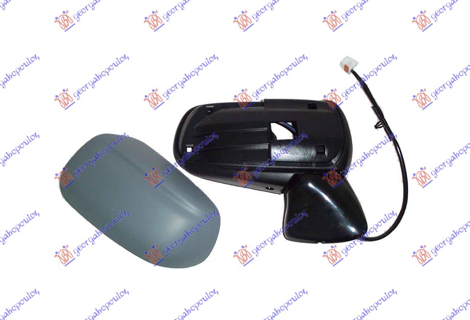 RETROVIZOR ELEKTRICNI SA GREJACEM PM MAZDA PREMACY 1999-2004 (CP)