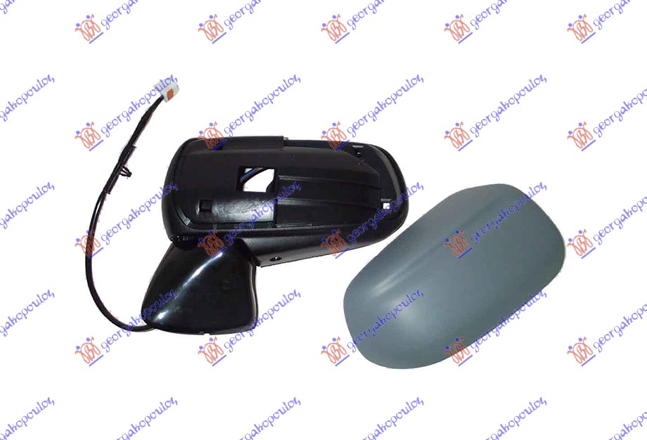 RETROVIZOR ELEKTRICNI SA GREJACEM PM MAZDA PREMACY 1999-2004 (CP)
