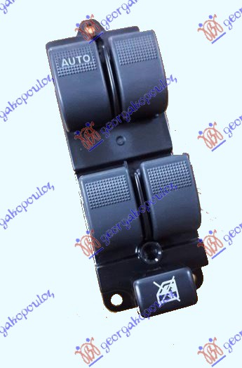 PREKIDAC U PREDNJIM VRATIMA (4 TASTERA) (15 PIN) MAZDA P/U 2/4WD BT-50 2013-2020 (CD/UN)