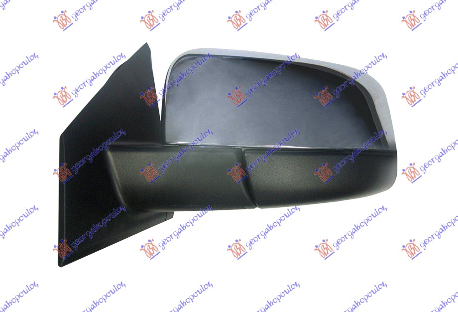RETROVIZOR MEHANICKI HROM (A KVALITET) (KONVEKSNO STAKLO) MAZDA P/U 2/4WD BT-50 2013-2020 (CD/UN)