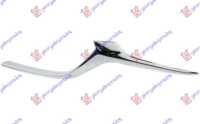LAJSNA PVC MASKE HROM MAZDA 6 2018- (GJ/GL)
