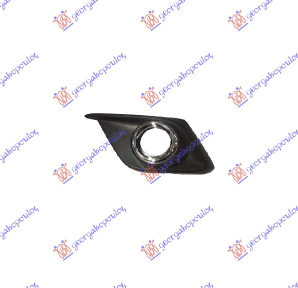 RESETKA PREDNJEG BRANIKA (SA MAGLENKOM) (HROM OKVIR) MAZDA 3 SDN-H/B 2013-2016 (BM/BN)