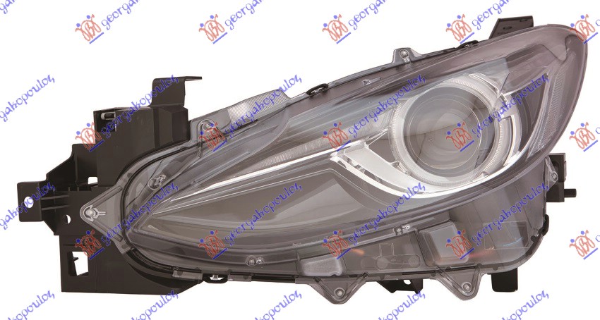 FAR XENON SA LED DNEVNIM SVETLOM (DEPO) MAZDA 3 SDN-H/B 2013-2016 (BM/BN)