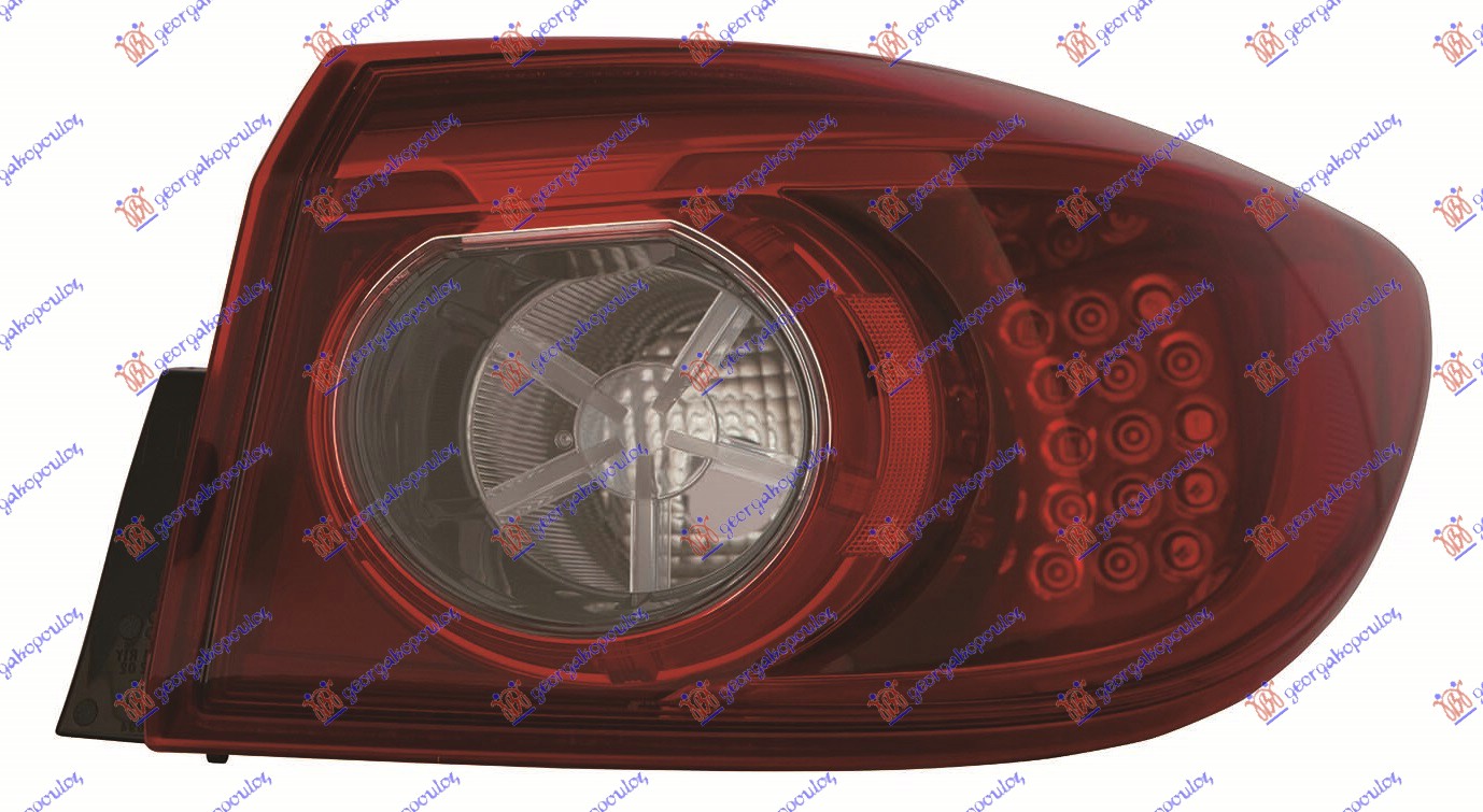 STOP LAMPA SPOLJASNJA 4 VRATA (LED) (DEPO) MAZDA 3 SDN-H/B 2013-2016 (BM/BN)