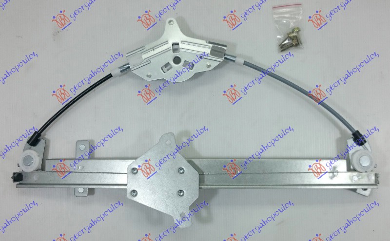PODIZAC PREDNJEG PROZORA ELEKTRICNI (BEZ MOTORA) MAZDA 3 SDN-H/B 2013-2016 (BM/BN)