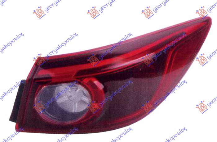 STOP LAMPA SPOLJASNJA (SEDAN) MAZDA 3 SDN-HB 2016-2019 (BP)