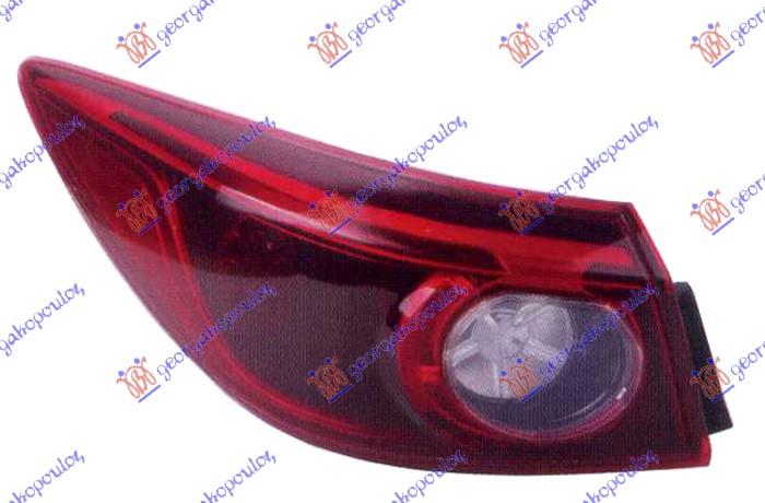 STOP LAMPA SPOLJASNJA (SEDAN) MAZDA 3 SDN-HB 2016-2019 (BP)