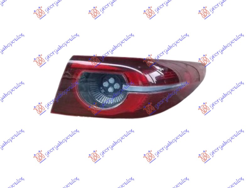 STOP LAMPA SPOLJASNJA LED (LED SIGNATURE) -22 (DEPO) MAZDA 3 SDN 2019- (BP)