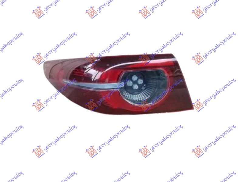 STOP LAMPA SPOLJASNJA LED (LED SIGNATURE) -22 (DEPO) MAZDA 3 SDN 2019- (BP)