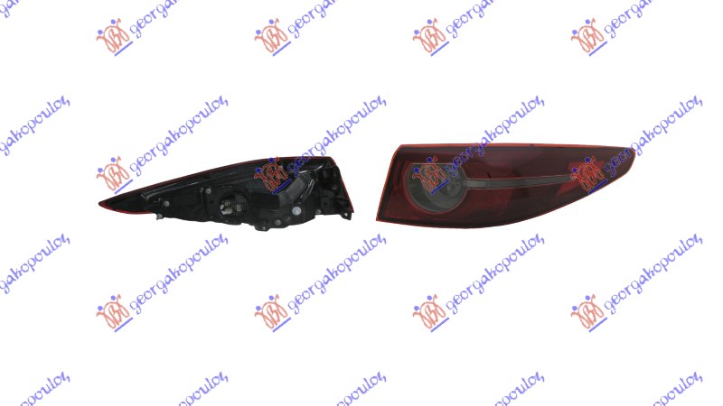 STOP LAMPA SPOLJASNJA LED -22 (DEPO) MAZDA 3 SDN 2019- (BP)
