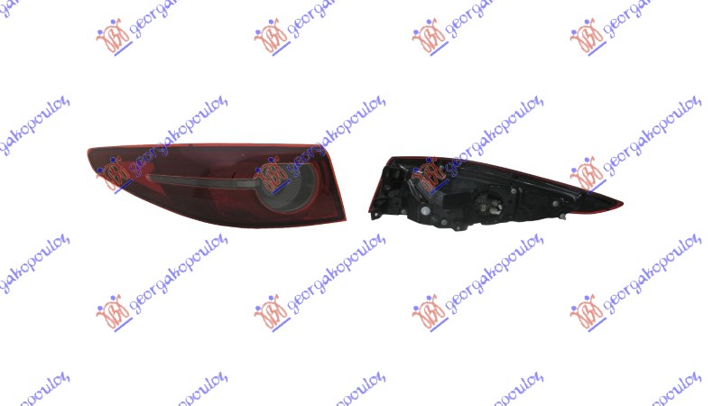 STOP LAMPA SPOLJASNJA LED -22 (DEPO) MAZDA 3 SDN 2019- (BP)