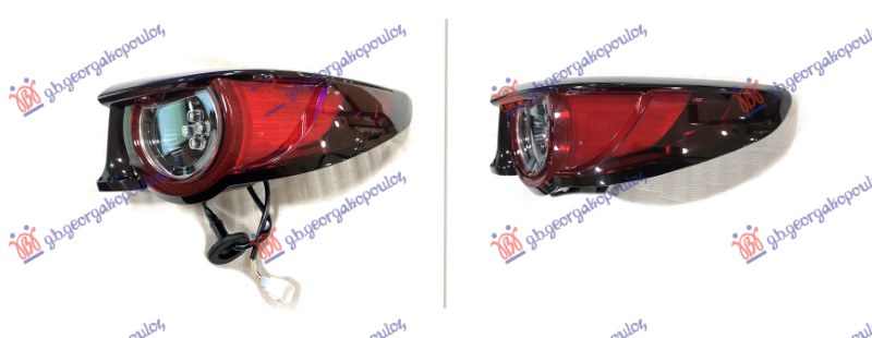 STOP LAMPA SPOLJASNJA LED -2022 (DEPO) MAZDA 3 H/B 2019- (BP)