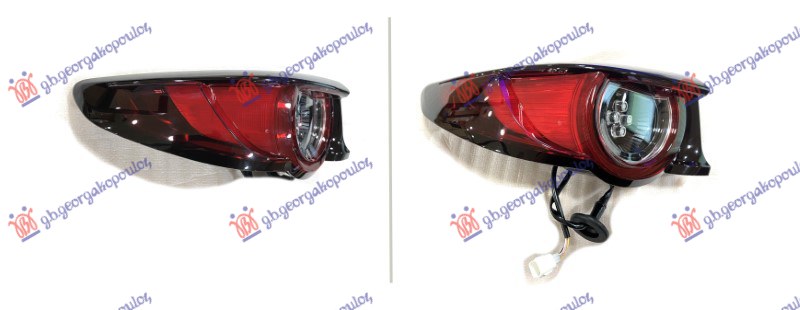STOP LAMPA SPOLJASNJA LED -2022 (DEPO) MAZDA 3 H/B 2019- (BP)