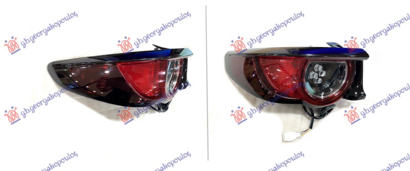 STOP LAMPA SPOLJASNJA LED -2022 (DEPO) MAZDA 3 H/B 2019- (BP)