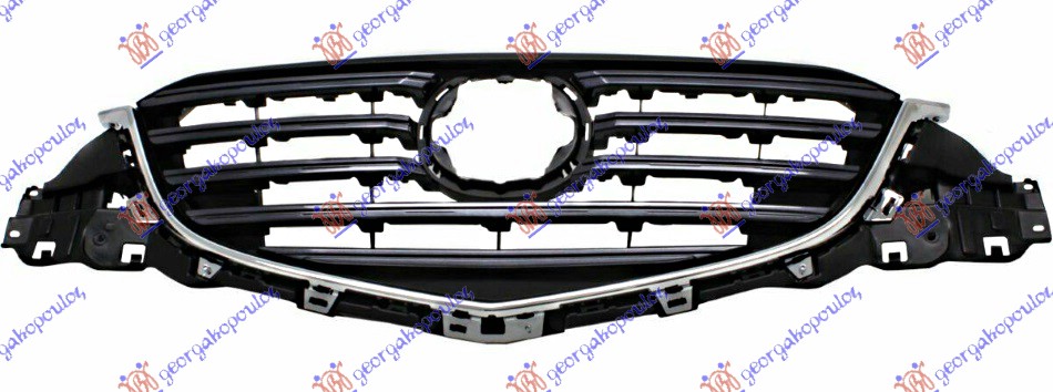 PVC MASKA KOMPLET SA HROM LAJSNOM 2015- MAZDA CX5 2011-2017 (KE/GH/KF)