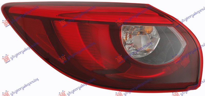 STOP LAMPA SPOLJASNJA SA LED 15- (DEPO) MAZDA CX5 2011-2017 (KE/GH/KF)