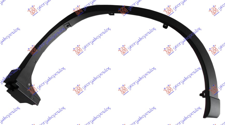 RUB PLASTICNI PREDNJEG BLATOBRANA MAZDA CX5 2011-2017 (KE/GH/KF)