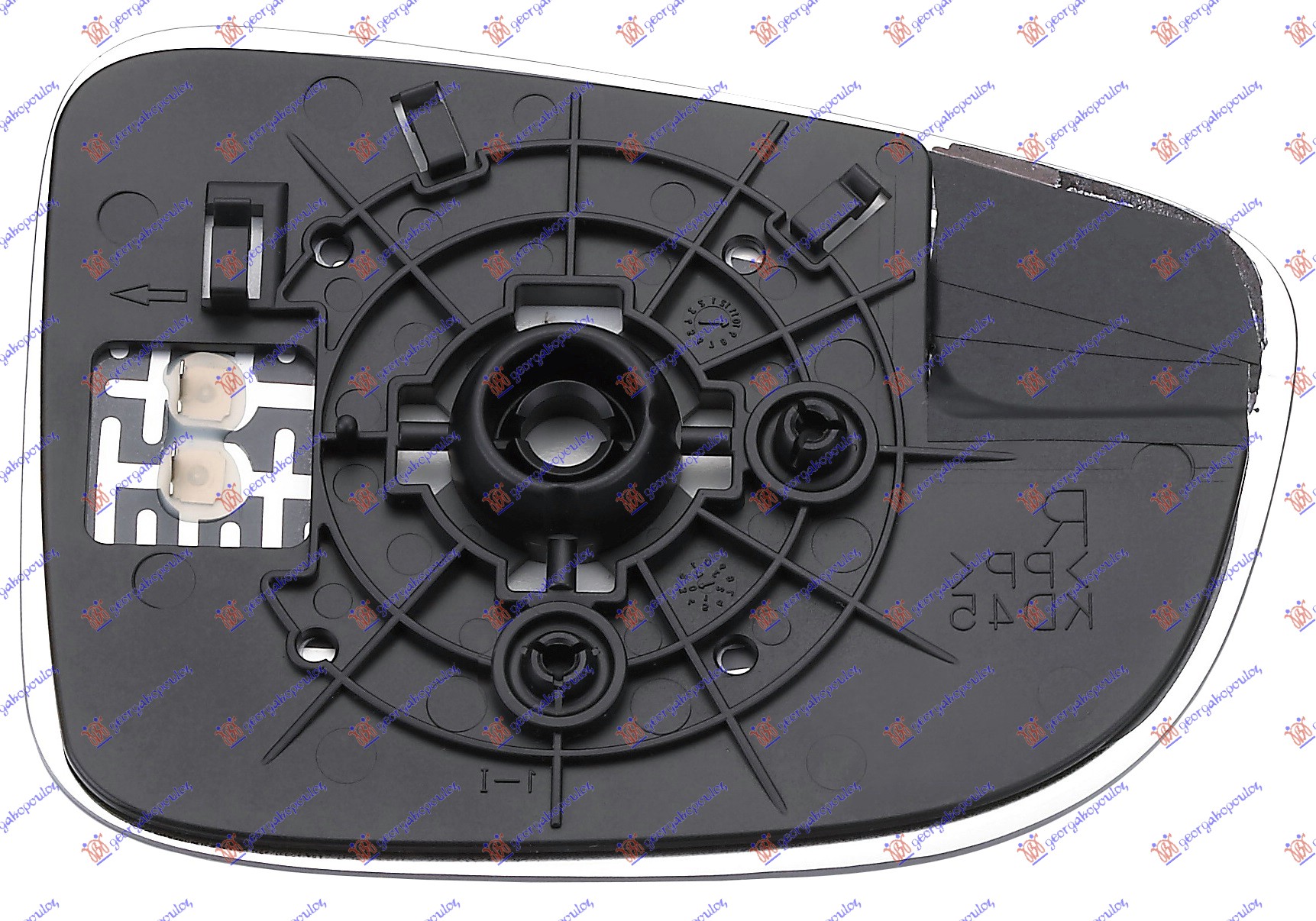 STAKLO RETROVIZORA SA GREJACEM -2015 (ASFERICNO) MAZDA CX5 2011-2017 (KE/GH/KF)