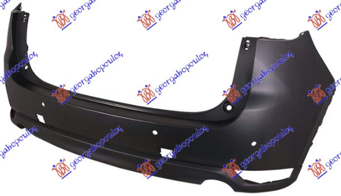 ZADNJI BRANIK PM (4 PDC SENZORI) (A KVALITET) MAZDA CX5 2017-2022 (KF)