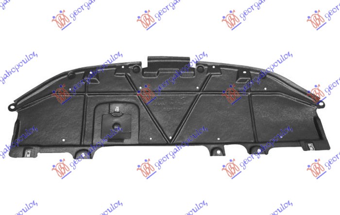 ZASTITA MOTORA ISPOD BRANIKA PLASTICNA MAZDA 2 2014-2020 (DL/DJ)