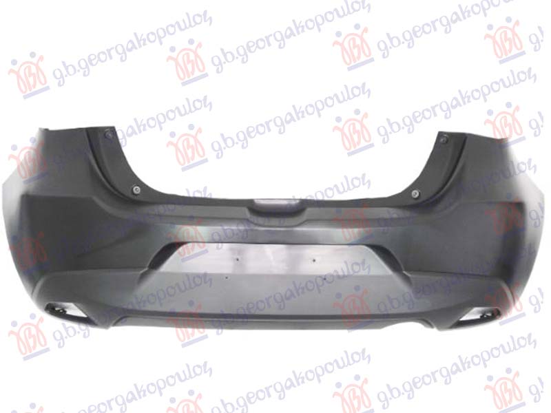 ZADNJI BRANIK (SA INTEGRISANIM SPOJLEROM) (BEZ OTVORA ZA KATADIOPTERE) MAZDA 2 2014-2020 (DL/DJ)