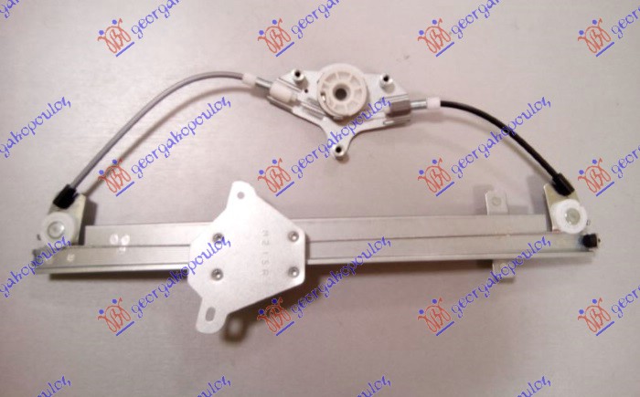 PODIZAC PREDNJEG PROZORA ELEKTRICNI (BEZ MOTORA) MAZDA 2 2020-2022 (DL/DJ)
