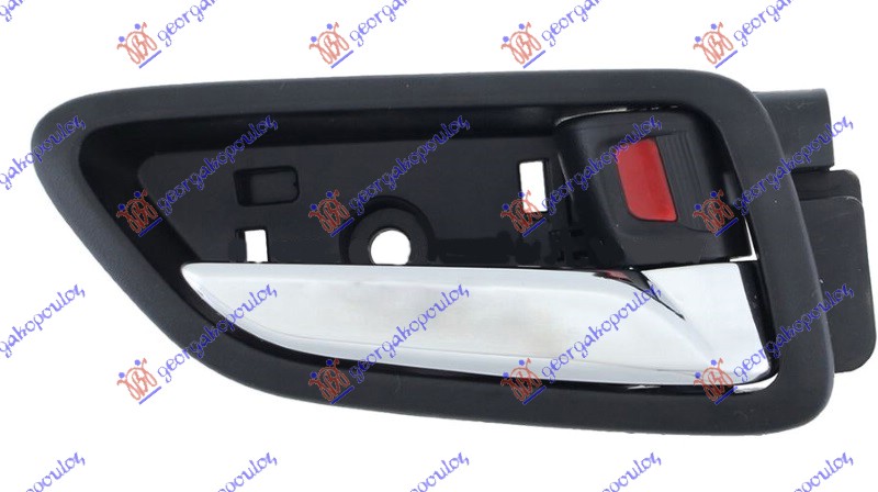KVAKA PREDNJIH/ZADNJIH VRATA UNUTRASNJA HROM/CRNA MAZDA 2 2014-2020 (DL/DJ)
