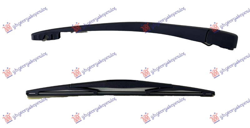 ZADNJI BRISAC KOMPLET (355mm) MAZDA 2 2014-2020 (DL/DJ)