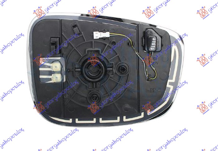 STAKLO RETROVIZORA SA GREJACEM (MRTAV UGAO) (ASFERICNO) MAZDA CX5 2011-2017 (KE/GH/KF)