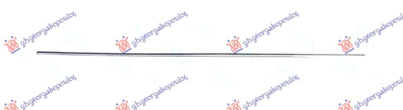 LAJSNA PREDNJIH VRATA HROM MERCEDES E CLASS COUPE/CABRIO 2013-2016 (C207)