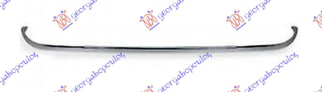 LAJSNA SPOJLERA ZADNJEG BRANIKA HROM (AMG LINE) MERCEDES E CLASS COUPE/CABRIO 2013-2016 (C207)