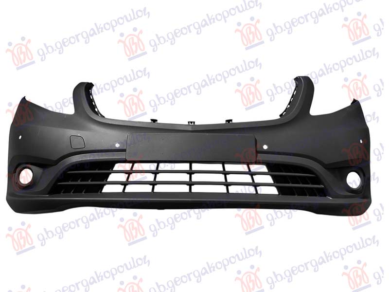 PREDNJI BRANIK SIVI (SA MAGLENKAMA) (6 PDC SENZORA) (A KVALITET) MERCEDES VITO 2015- (W447)
