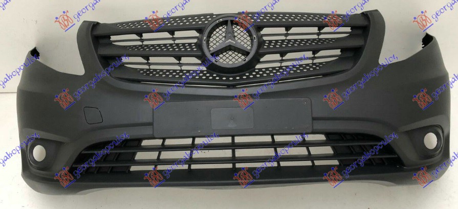 PREDNJI BRANIK SIVI (MAGLENKE) (SA/BEZ PDC SENZORA) (A KVALITET) MERCEDES VITO 2015- (W447)