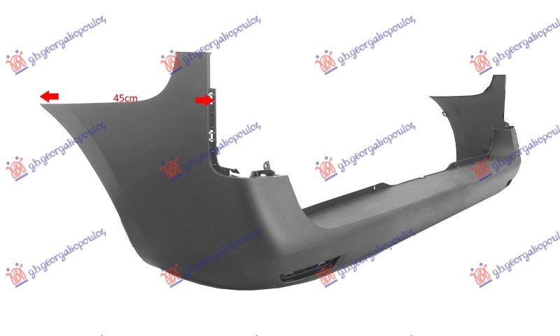 ZADNJI BRANIK PM MERCEDES VITO 2015- (W447)