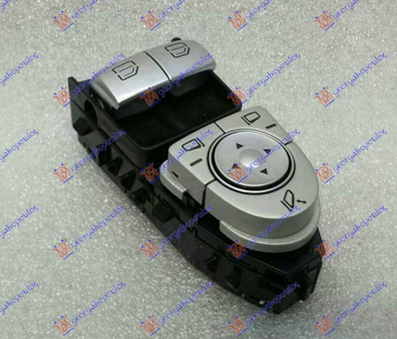 PREKIDAC U PREDNJIM VRATIMA (ELEKTRO-SKLOPIV RETROVIZOR) (CRNI NOSAC) (2 TASTERA) (3 PIN) MERCEDES C CLASS COUPE/CABRIO 2015-2018 (W205)