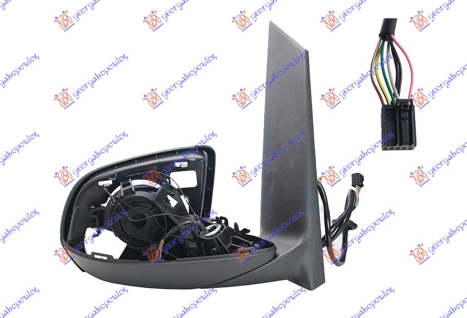 RETROVIZOR (SAMO KUCISTE) ELEKTRICNI SA GREJACEM (7 PIN) (A KVALITET) MERCEDES VITO 2015- (W447)