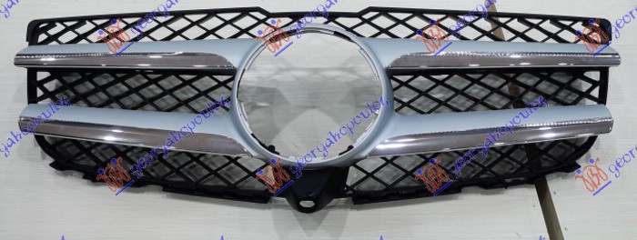 PVC MASKA KOMPLET HROM/CRNA (KAMERA) MERCEDES GLK 2012-2015 (X204)