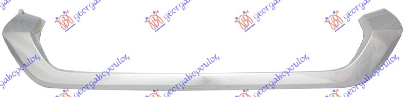 OKVIR RESETKE PREDNJEG BRANIKA HROM (SUV) MERCEDES GLC 2015-2020 (X253/C253)