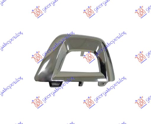 OKVIR SPOJLERA PREDNJEG BRANIKA SPOLJASNJI (AMG LINE) MERCEDES GLC 2015-2020 (X253/C253)