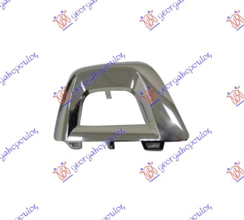 OKVIR SPOJLERA PREDNJEG BRANIKA SPOLJASNJI (AMG LINE) MERCEDES GLC 2015-2020 (X253/C253)