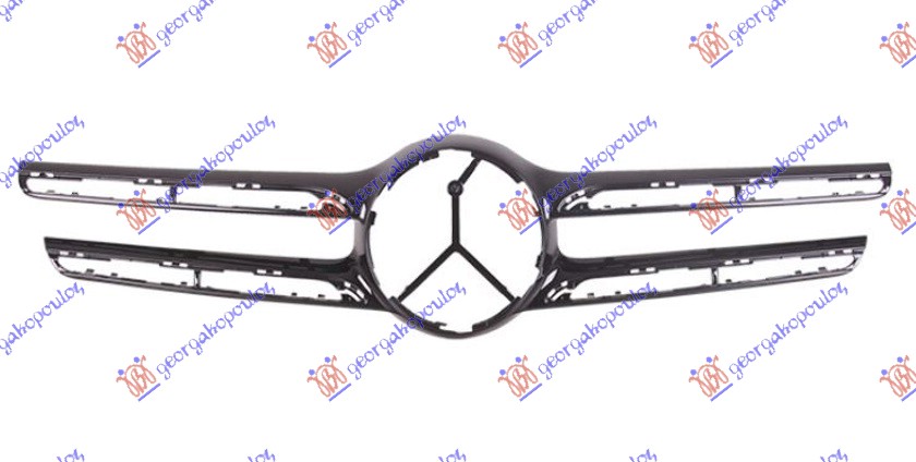 PVC MASKA SPOLJASNJA CRNA (SUV) MERCEDES GLC 2015-2020 (X253/C253)