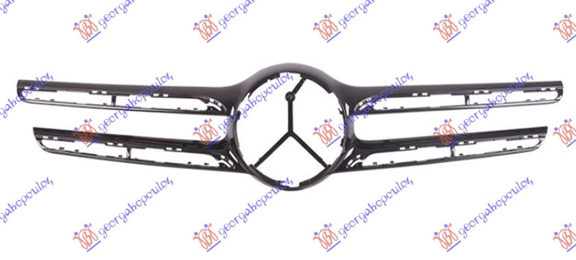 PVC MASKA SPOLJASNJA CRNA (KAMERA) (SUV) MERCEDES GLC 2015-2020 (X253/C253)