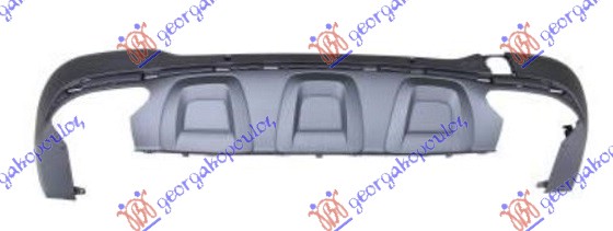 SPOJLER ZADNJEG BRANIKA (AMG LINE) MERCEDES GLC 2015-2020 (X253/C253)