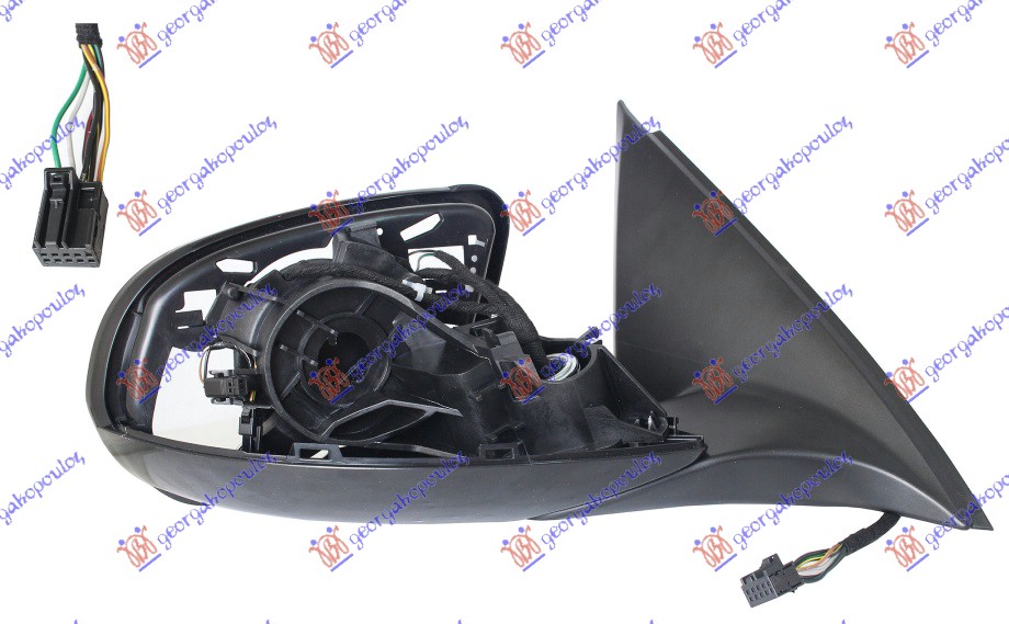 RETROVIZOR (SAMO KUCISTE) ELEKTRICNI SA GREJACEM (7 PIN) MERCEDES GLC 2015-2020 (X253/C253)