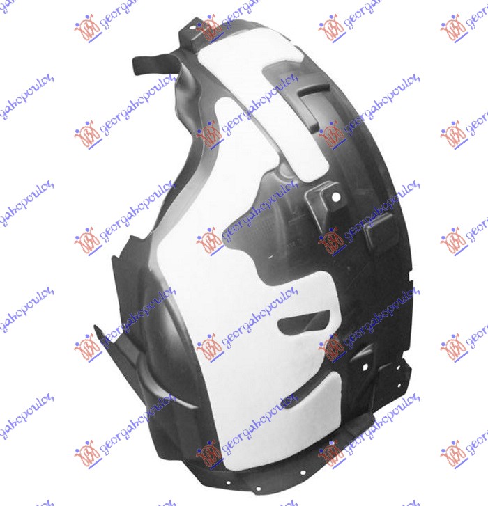 POTKRILO (ZADNJI DEO) PLASTICNO MERCEDES GLE COUPE 2015-2019 (C292)