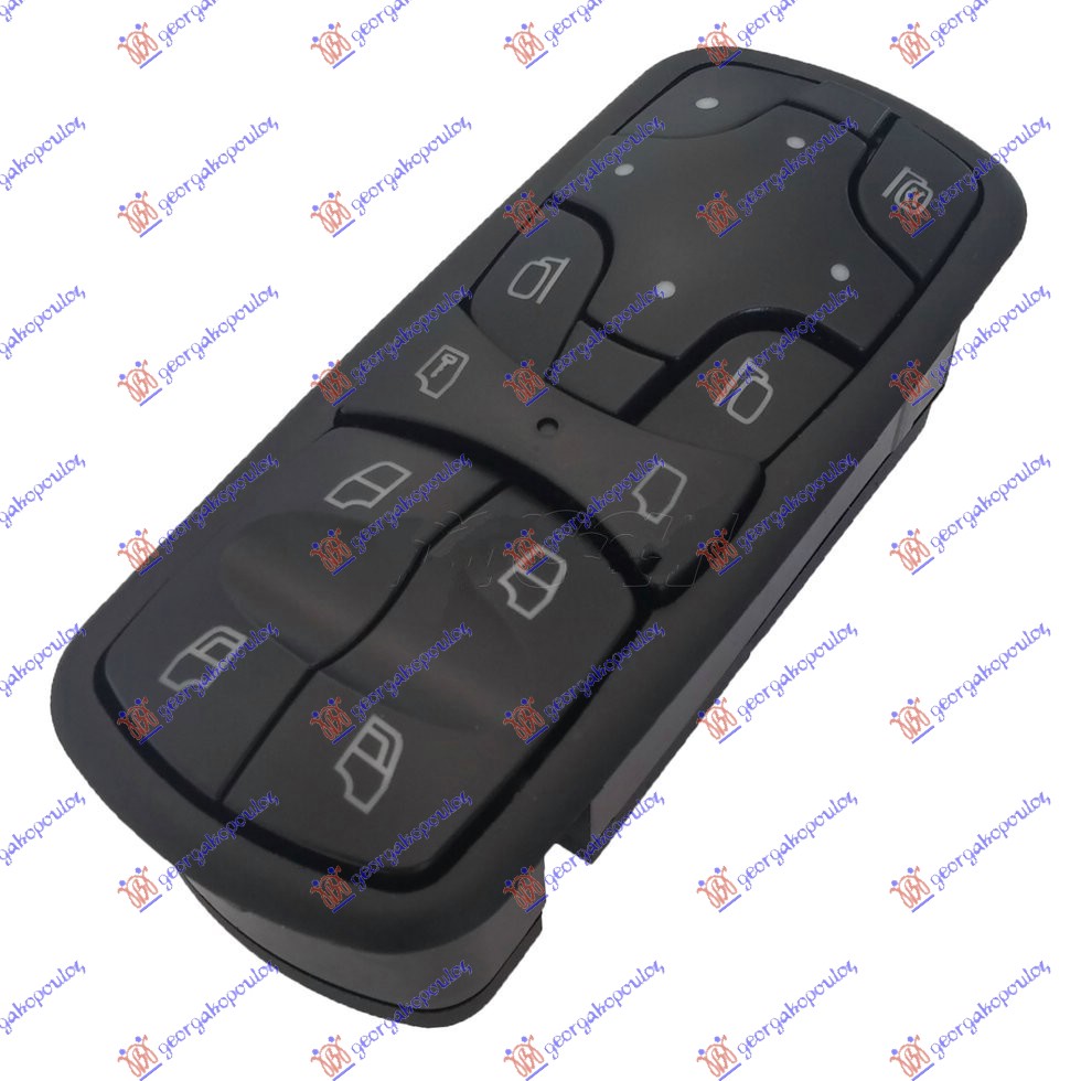 PREKIDAC U PREDNJIM VRATIMA (10 PIN) MERCEDES ACTROS 2008-2011 (MP2/MP3)