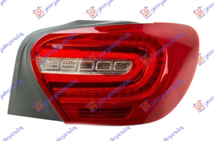 STOP LAMPA (DUGULJASTI KONEKTOR) (LED) (DEPO) MERCEDES A CLASS 2012-2015 (W176)